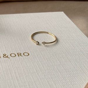 Vrai 14k Gold Diamond Ring